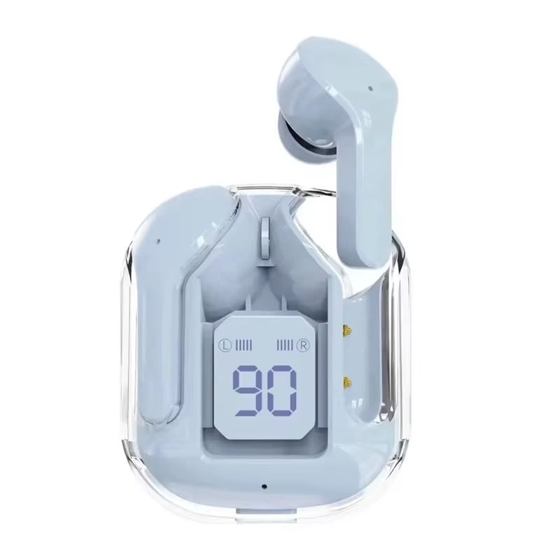 Long battery life wireless headphones with type-c fast charging port