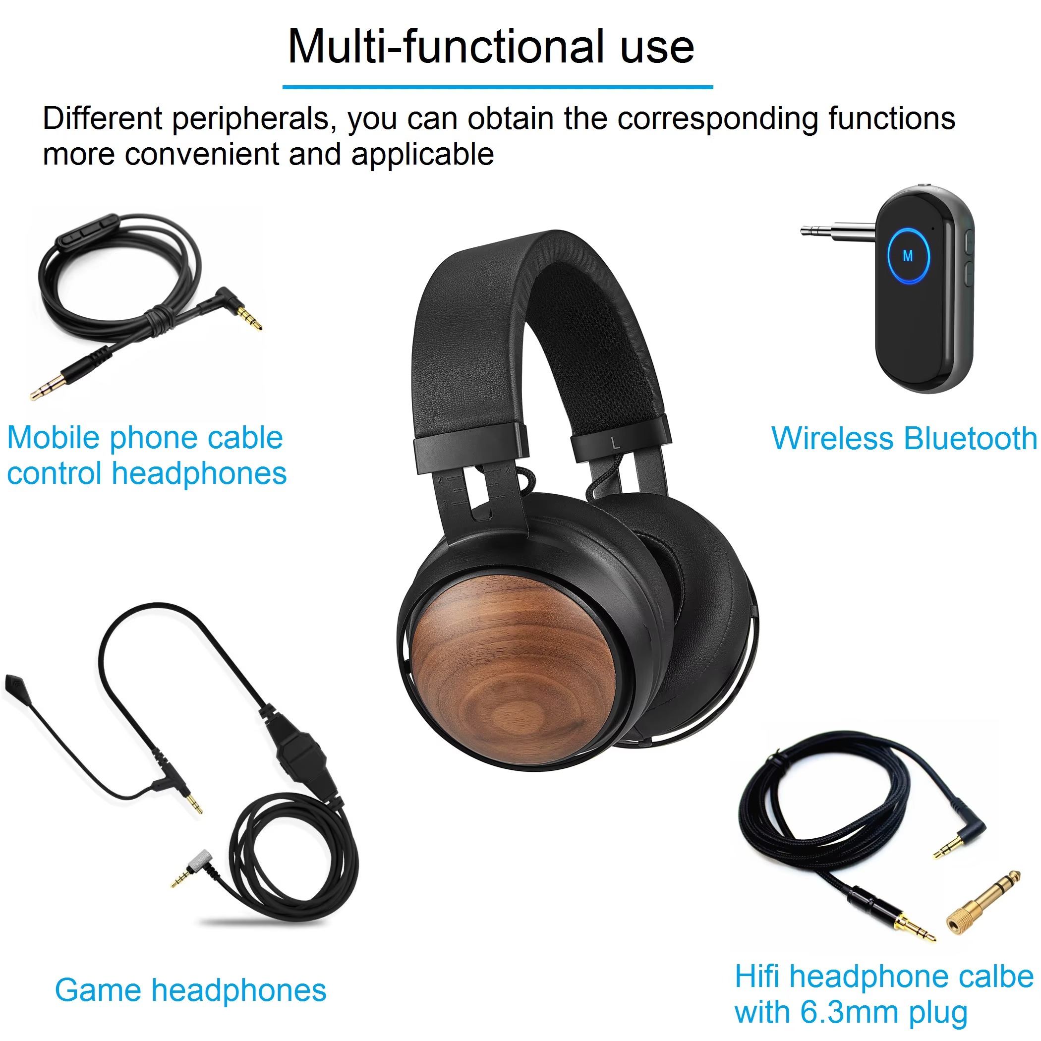 Over-ear headphones